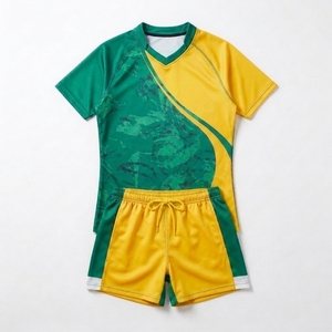 Service OEM, ensemble d'uniformes de rugby en sublimation, 100% polyester respirant, uniforme de rugby en sublimation à bon prix, uniforme de rugby personnalisé - Product Image 5