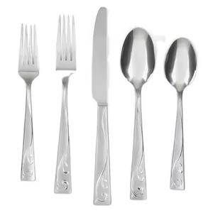 Juego de Cubiertos de Acero Inoxidable de Alta Resistencia, Cubertería Profesional para Restaurantes para el Uso Diario - Product Image 2