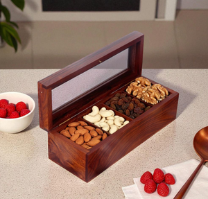 Boîte à fruits secs en bois de haute qualité, vente en gros, écologique, gravure personnalisée, au prix le plus bas - Product Image 6