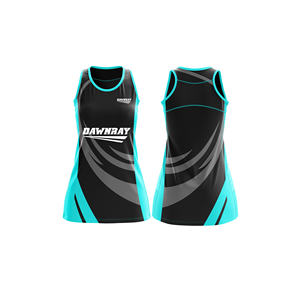 Camiseta duradera para netball |   Uniforme de Netball Sublimado con Logotipo, Nombre y Número del Equipo |   Poliéster Transpirable - Product Image 2