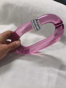 Customized Modern Acrylic Chain Wall Accents Handmade Modern <b>Ornamental</b> Resin Hanging for Home Decor Diwali Festival Ready - Product Image 2