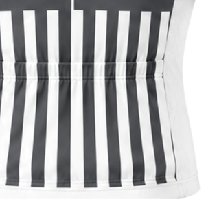 Maillot de Ciclismo de Manga Corta Gris Carbón y Blanco con Cremallera Completa, de Secado Rápido y Transpirable, para Bicicleta de Carretera, Ropa Deportiva de Alto Rendimiento para Entrenamiento - Product Image 6