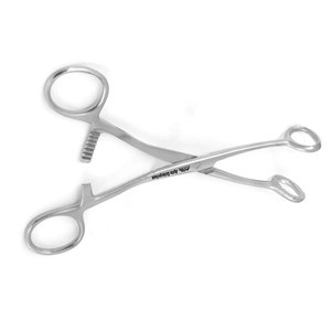 Pinzas de sujeción para órganos, Depresor de lengua, Instrumentos hemostáticos, Juego de instrumentos, Pinzas de lengua Collin, Instrumental quirúrgico médico - Product Image 2