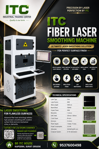 Machine de lissage de surface à fibre laser ITC 30W, équipement de finition de découpe CNC à face diamantée - Product Image 5