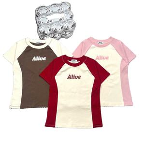 เสื้อยืดลายการ์ตูนผู้หญิงน่ารัก ผ้าฝ้ายนุ่ม ระบายอากาศได้ดี ซักได้ สไตล์ลำลอง ใส่ได้ทุกฤดู แมทช์กับกางเกงยีนส์หรือกระโปรงได้อย่างลงตัว - Product Image 1