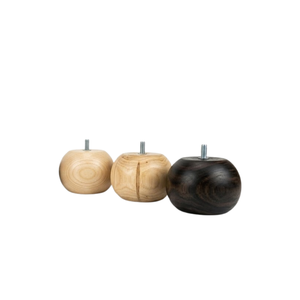 Patas Elegantes de Madera Maciza para Muebles, Patas Resistentes de Madera Dura para Sofás, Ideales para Proyectos de Muebles Modernos para Apartamentos, Villas y Hoteles - Product Image 1