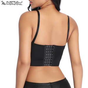 Good Selling Unique Design Newest Trendy Product Latest Black Color Punk Push <b>Up</b> Medium Control Corset Shapewear For Women - Product Image 3