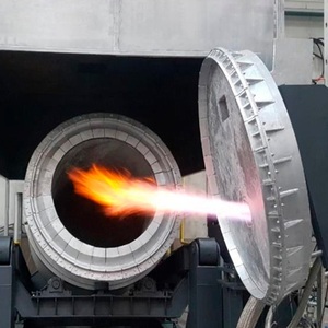 Horno Rotatorio Totalmente Automático para Fundir Aluminio y Cobre con Sistema de Control PLC y Operación Continua de Tambor Rotatorio - Product Image 1