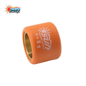 ชุดลูกกลิ้งขับ CVT SUN RACING WRL1814-8 BEAT FI ขนาด 18x14 มม. 8G อะไหล่แต่งไต้หวัน 6 ชิ้น - Product Image 4