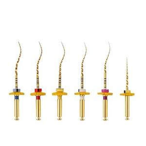 ชุดเครื่องมือทันตกรรม ชุดตะไบรูทแคนท์แบบหมุนขนาดใหญ่ ยี่ห้อ Dental Gold Taper Endodontic Niti บรรจุ 6 ชิ้น - Product Image 3