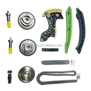 M271 A2710500116 parti del motore di fasatura completa del Kit della catena di distribuzione con rotaia di tensione degli ingranaggi VVT per Mercedes Benz 271 nuovo tipo - Product Image 2