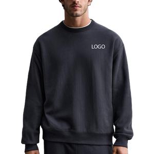 Trendy <b>Men</b> Streetwear <b>Sweatshirt</b> With Full Sleeves High Quality With Crew Neck Breathable Material Full Sleeve With Custom Logo - Product Image 1