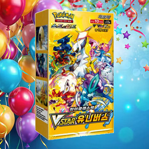For Sword Shield <b>VSTAR</b> Universe Ultimate Booster Box Korean Version Anime Trading Card Game Collectible Card Collection - Product Image 1