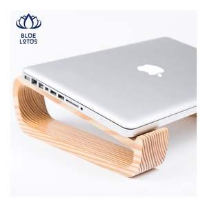 Soporte de Madera para Laptop, Mejora el Ángulo de Visión para un Trabajo Cómodo y Reduce la Desorganización del Escritorio, ¡EN TENDENCIA! - Product Image 6