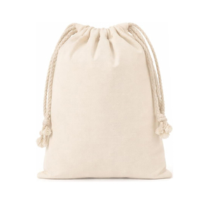 Personalized Eco-Friendly Custom Cotton Drawstring Bags With Solid <b>Plain</b> Printed Logo Durable High Quality Reusable Shopping - Product Image 1
