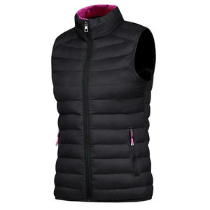 Gilet matelassé sans manches pour homme, gris, coupe-vent, vêtement d'hiver pour l'extérieur, service OEM - Product Image 3