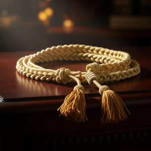 Borlas de Mylar Doradas de Alta Calidad al por Mayor, Borlas Decorativas, Flecos para Uniformes - Product Image 3