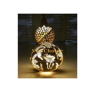 Vietchoice Handicraft Carved <b>Bottle</b> DIY Souvenir Durable Business Gift Custom Size Shape Organic Natural Dried <b>Gourd</b> Lam - Product Image 1