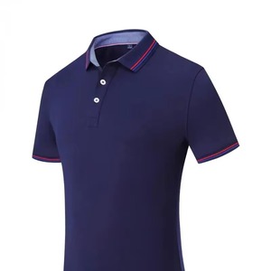 Vente en gros de t-shirts décontractés de haute qualité, polos brodés, vêtements de golf, logo personnalisé, polo simple pour hommes - Product Image 5