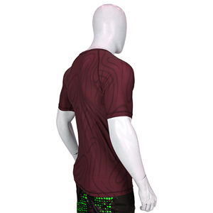 Camiseta de Compresión de Manga Corta con Protección Solar UPF50+ de Alta Calidad para Artes Marciales Mixtas, con Logotipo Personalizado, Spandex, para Gimnasio, Venta al Por Mayor - Product Image 3
