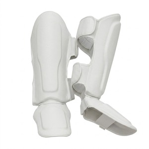 Protège-tibias de boxe à prix d'usine OEM, équipement de protection pour l'entraînement aux arts martiaux MMA, Muay Thai, Kickboxing, protection des jambes - Product Image 5