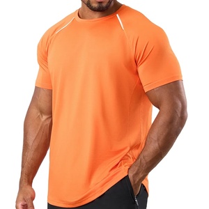 Vêtements de sport pour homme, coupe classique, 180 grammes, séchage rapide, respirant, écologique, vêtements d'été, vente chaude, prix bas, 100% coton - Product Image 5