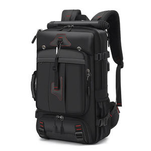 Multi Functional Business Laptop <b>Backpack</b> Heavy Duty Travel Rucksack with Bottom Shoe Compartment and Side Grab Handle - Product Image 4