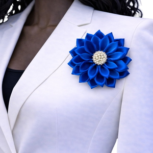 Broche de Solapa con Diseño de Pata de Gallo Azul Sigma Gamma Rho, Pin de Moda, Joyería Elegante, Accesorio Personalizado, Venta al Por Mayor OEM - Product Image 1
