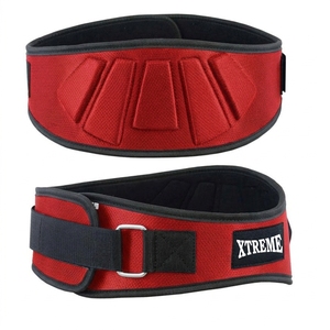Ceinture de musculation en nylon pour squats, entraînement fitness, taille personnalisée, boucle à dégagement rapide antidérapante, fournisseur en gros, équipement sportif - Product Image 1