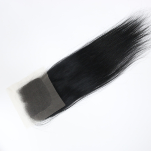 Proveedor Mayorista de Cabello Humano Ondulado Brasileño Apogroup Virgen con Cierre de Encaje 4x4, 180% de Densidad, Línea de Cabello Natural Pre-Desplumada - Product Image 1