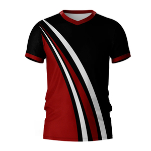 Camiseta de Rugby de Manga Corta de Alta Calidad, Diseño Personalizado, Venta al por Mayor, Transpirable, Absorbe la Humedad, 100% Poliéster - Product Image 2