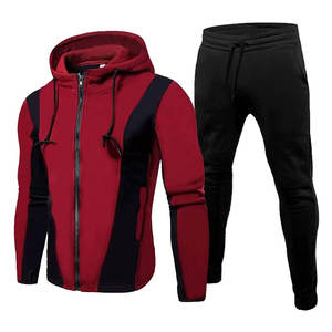 Chándales Deportivos de Invierno para Hombre, Transpirables, con Logotipo Personalizado, de Dos Piezas, 100% Algodón, con Capucha, Más Vendidos - Product Image 1