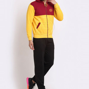 Ensembles de survêtements d'hiver pour hommes, qualité supérieure, légers, à capuche, couleur unie, 100 % coton respirant, design 2-en-1, longueur intégrale, vente en gros - Product Image 2