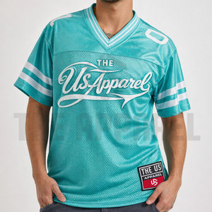 Camiseta de punto de malla transpirable de manga corta con cuello en V de ajuste regular personalizado, de secado rápido, estilo formal y urbano, con logo de color personalizado para - Product Image 4