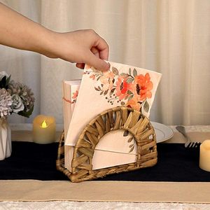 Handmade Plastic Vintage Waterproof Napkin <b>Holder</b> Customized Color Rustic Paper <b>Tissue</b> Dispenser Tabletop Stand <b>Kitchen</b> - Product Image 4