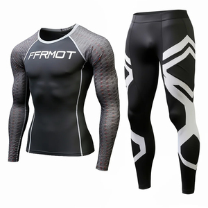Conjunto de Rashguard MMA Personalizado OEM, Ropa Deportiva de Compresión Unisex, Camiseta de Manga Corta de Secado Rápido UPF50+, Ecológica, con Logotipo Frontal BJJ, 180g - Product Image 3