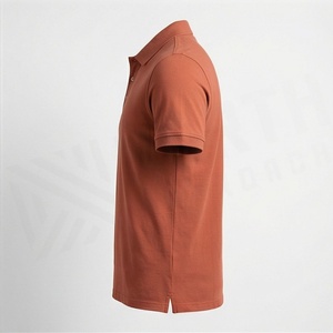 เสื้อโปโลผู้ชายไซส์ใหญ่ทรงเข้ารูปแบบเรียบง่ายสั่งทำพิเศษ เสื้อลำลองระบายอากาศได้ดี เหมาะสำหรับกีฬากอล์ฟ กิจกรรมกลางแจ้ง และชุดกีฬา - Product Image 3