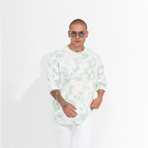 Camiseta para hombre, 240 GSM, algodón, corte holgado, estilo urbano, camiseta de alta calidad para sublimación, serigrafía, peso pesado, oversize. - Product Image 6