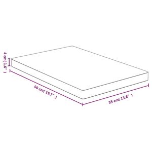 เขียงไม้ไผ่ขนาดพรีเมียม 13.8x19.7x1.6 นิ้ว พื้นผิวสำหรับหั่นอาหารเพื่อการใช้งานในครัวที่สะดวก - Product Image 4