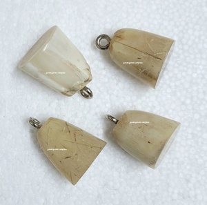 Boutons polis à pointe de corne de buffle naturelle Accessoires de vêtement écologiques faits à la main pour manteaux, vestes et projets d'artisanat - Product Image 4