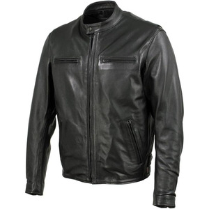 SAMROZ SPORTS Unisex Customized Color Buffalo Leather Cruiser Motorcycle <b>Jacket</b> Full Sleeve Ventilation Windproof Winter All - Product Image 3