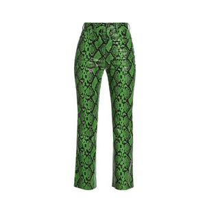 Pantalon en cuir pour femme, design unique, hiver, anti-rides, respirant, durable, usage professionnel, haute qualité, tailles personnalisables - Product Image 1