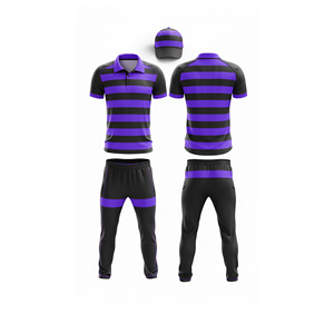 High Quality Performance Sublimated <b>Cricket</b> Uniform | Men Women Youth <b>Cricket</b> Wears Polo Shirt and Trouser Full Team Outfit - Product Image 3