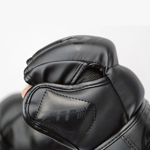 Gants d'entraînement de boxe MMA en cuir PU de haute qualité personnalisés, demi-doigts, gants UFC MMA - Product Image 4