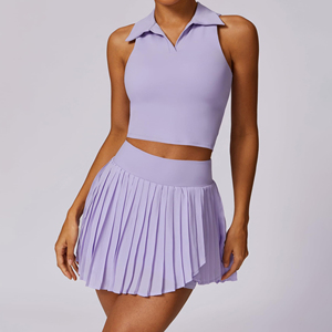 เสื้อกล้ามและกางเกงขาสั้นสำหรับเล่นพิคเคิลบอล รุ่น Queen Racerback สำหรับผู้หญิง ลาย Dink Like a Girl - Product Image 5