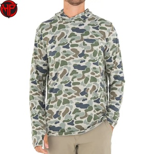 Camisetas de Pesca Personalizadas de Manga Larga al por Mayor, Jersey de Pesca Sublimado, Sudadera con Capucha de Pesca de Manga Larga de Poliéster - Product Image 1