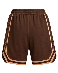 Shorts de basketball marron beige pour hommes, respirants, séchage rapide, pour entraînement sportif, gym, course à pied, athlétiques, taille élastique, fabricant - Product Image 5