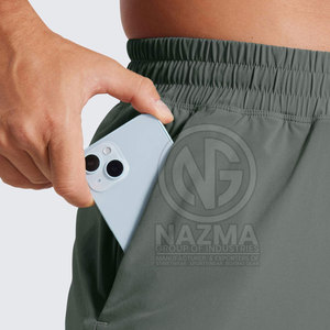 Shorts Deportivos 2 en 1 para Hombre, Hechos en Pakistán, al por Mayor, Personalizados, de Spandex/Poliéster, Secado Rápido, Alta Calidad, Nueva Llegada - Product Image 5
