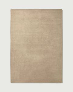 Alfombra de Área Minimalista de Lujo, Tejida a Mano con Lana de Nueva Zelanda y Crema de Lino, Recién Llegada - Product Image 3