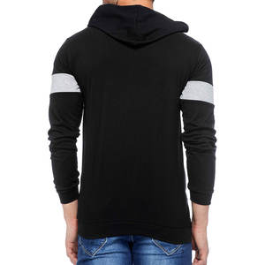 Prix avantageux pour les acheteurs en gros / Sweat à capuche en polaire pour homme de haute qualité avec fermeture éclair et cordons de serrage pour ajuster la capuche - Product Image 4
